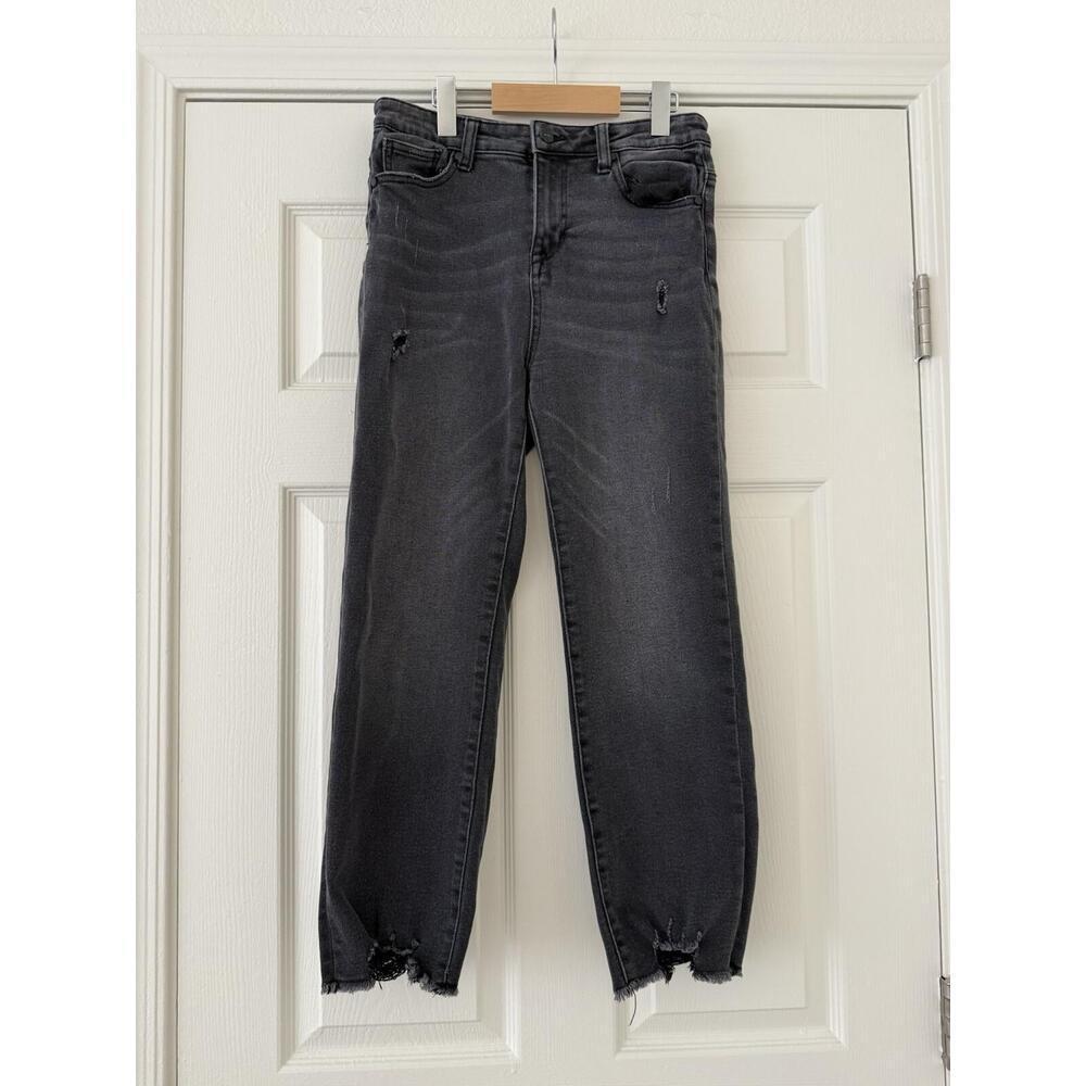 Kendall + Kylie Classic High Rise Straight Jeans